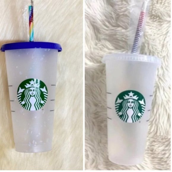 Starbucks Other - Starbucks Confetti and Siren Reusable Cup x2